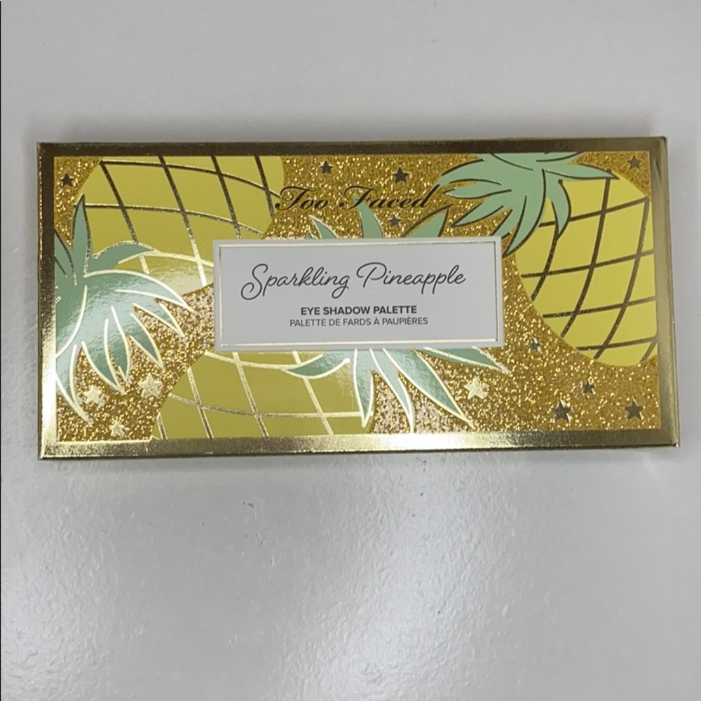 Too Faced Sparkling Pineapple eye shadow palette